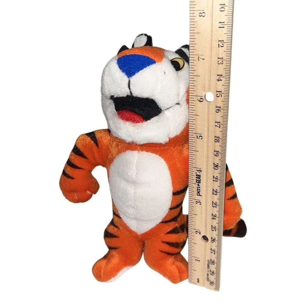 Vintage 1990s Kellogg's Tony the Tiger Plush Stuffed Toy 10 Inch - Picture 10 of 10